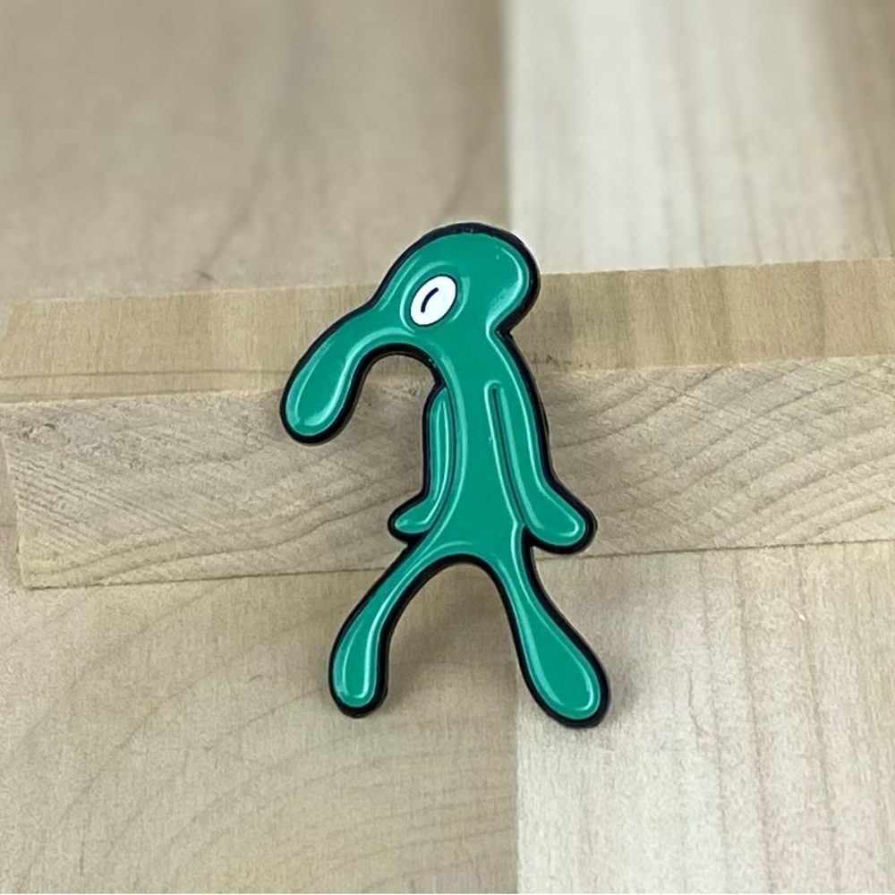 Squidward Bold and Brash Enamel Pin